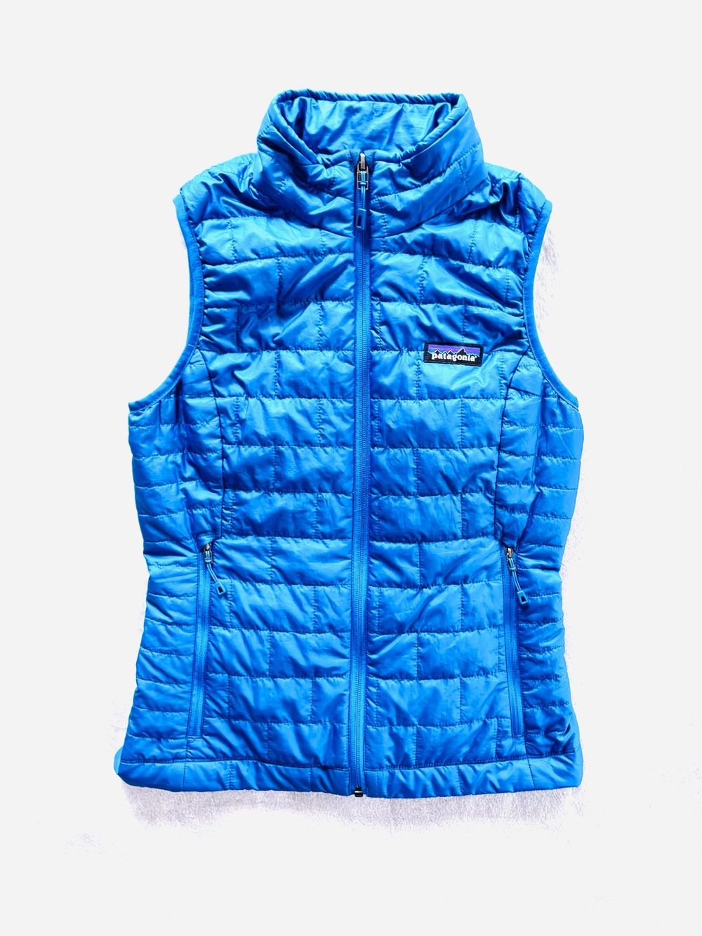 Patagonia Nano Puff Vest, Bright Blue, Size XXS